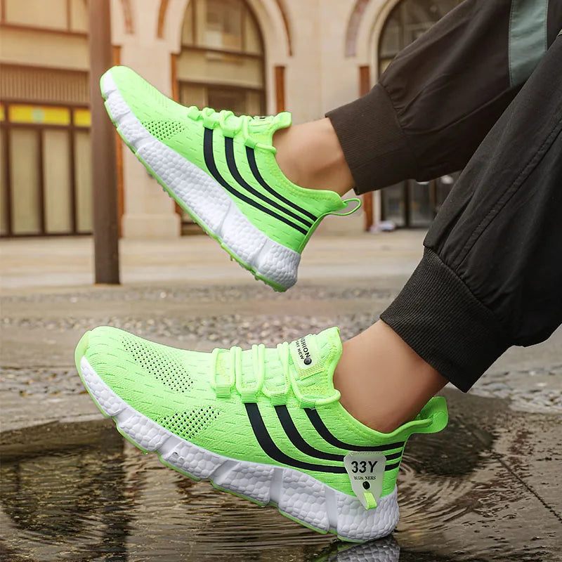Men Breathable Running Sneakers