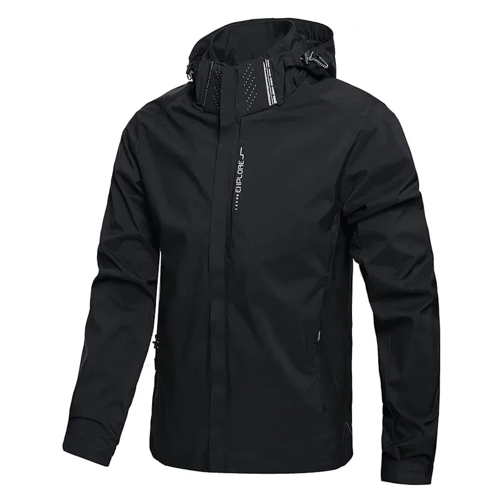 Men Waterproof Windbreaker