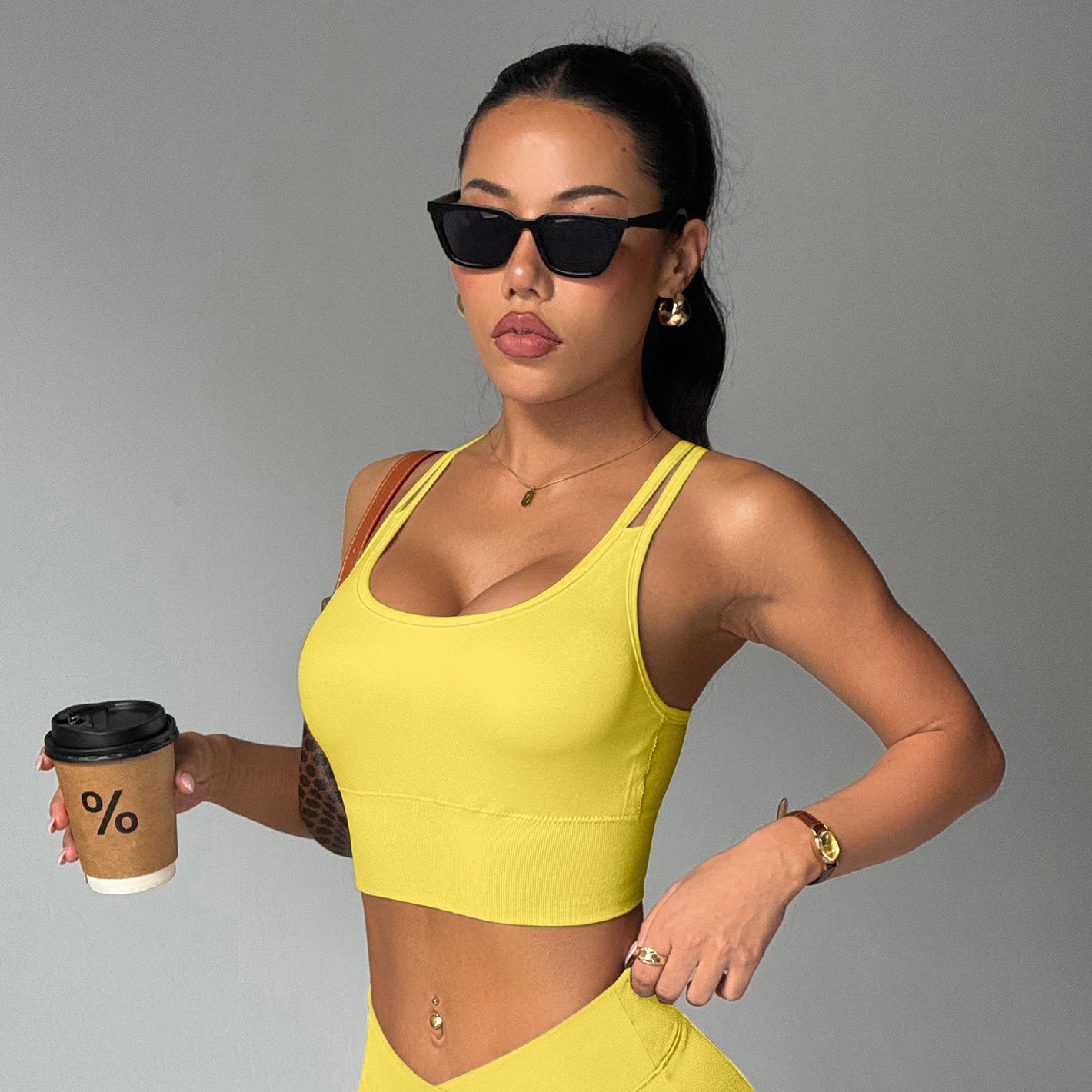 Women Cross Back Sports Bra