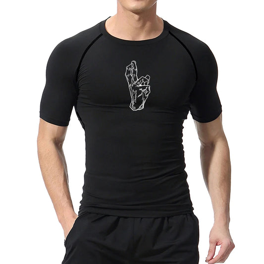Men Compression Sport Tee