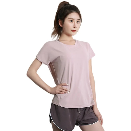 Women Short Sleeve Sports Tee