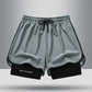 Women 2 In 1 Yoga Shorts