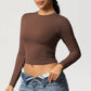 Women Long Sleeve Yoga Top