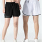 Women 2 In 1 Yoga Shorts