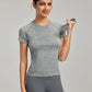 Women Seamless Sport T Shirt