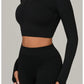 Women Long Sleeve Yoga Shirt
