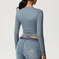 Women Long Sleeve Yoga Top