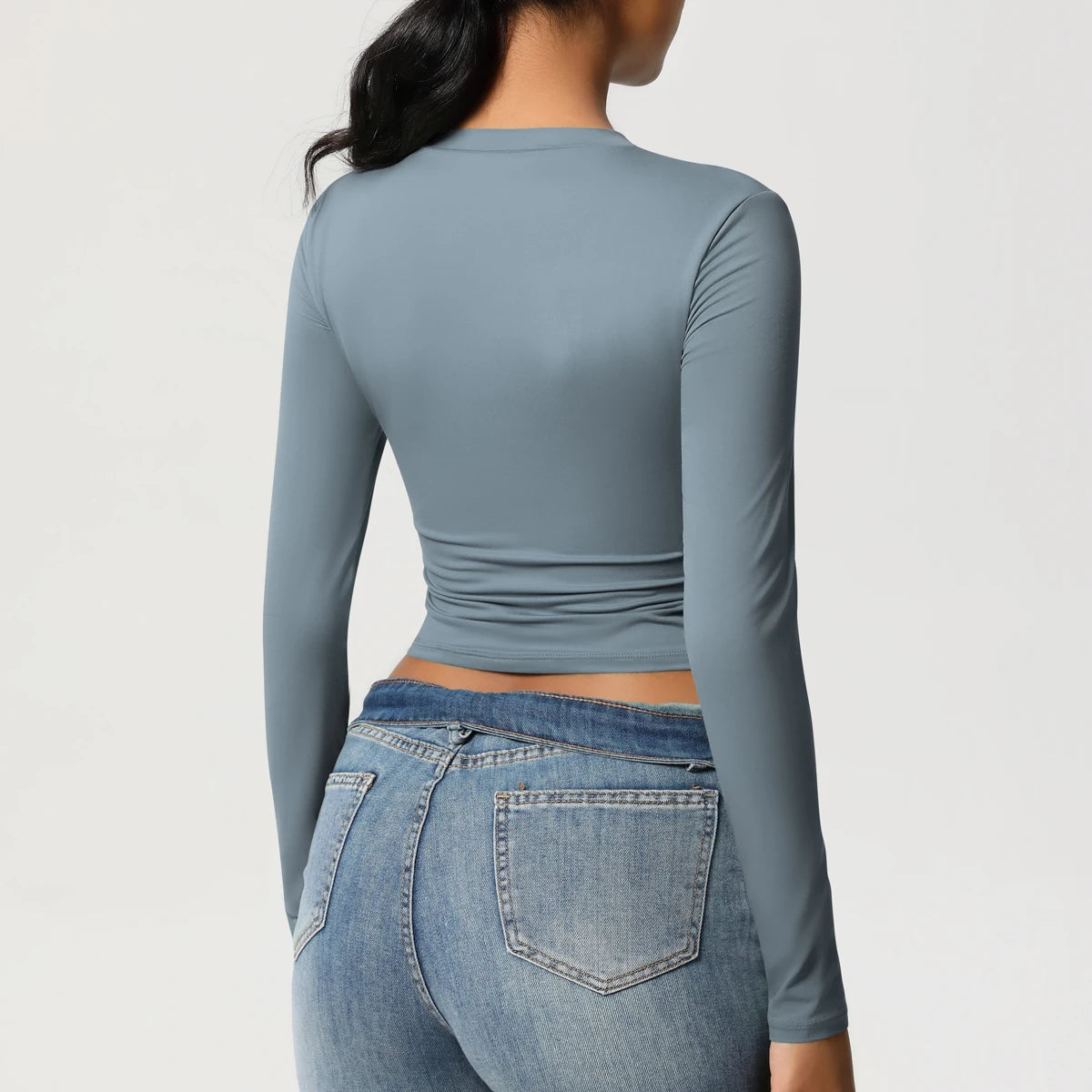 Women Long Sleeve Yoga Top