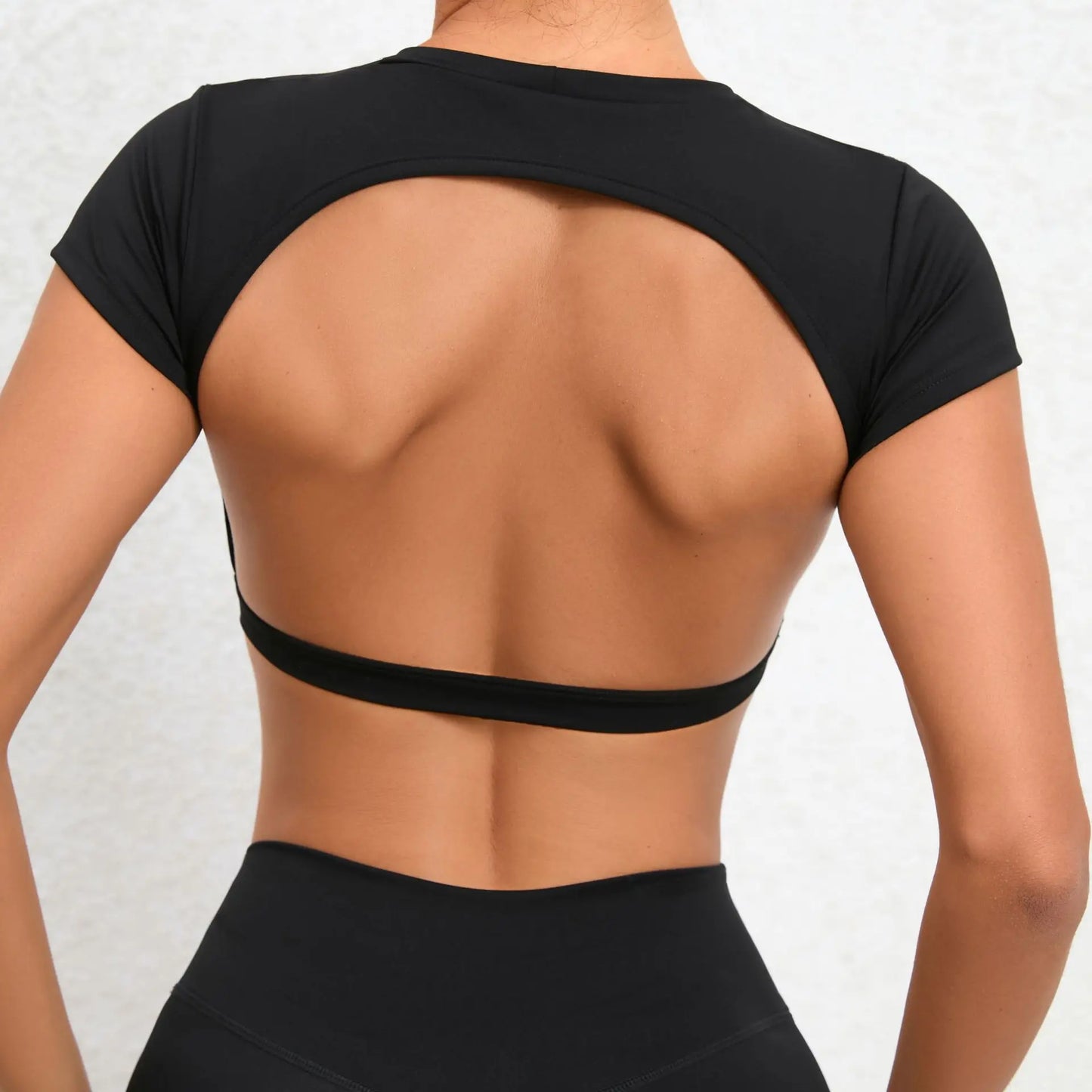 Women Backless Sports Top
