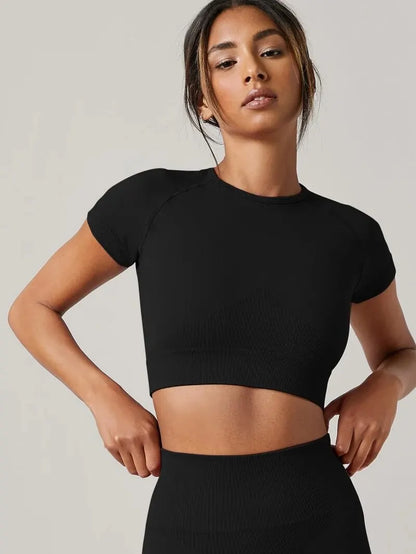 Women Seamless Yoga Top