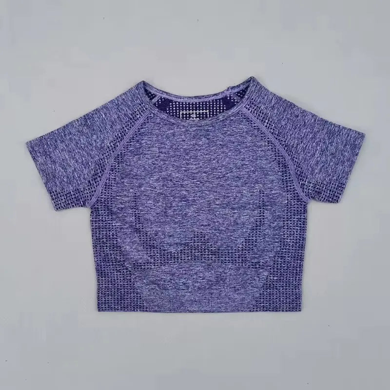 Women Seamless Crop Top