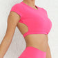 Women Backless Sports Top