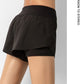 Women Double Layer Shorts