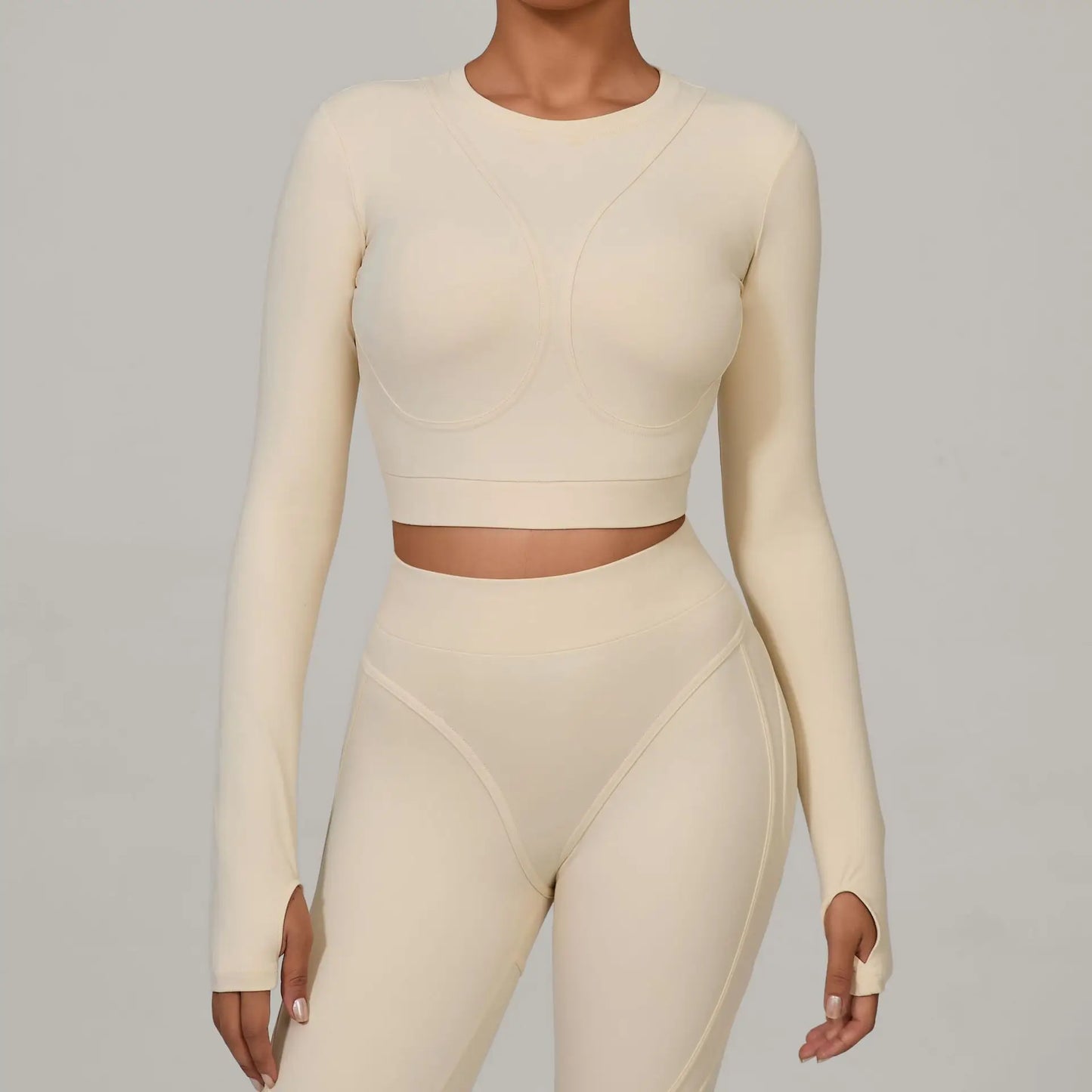 Women Long Sleeve Yoga Shirt