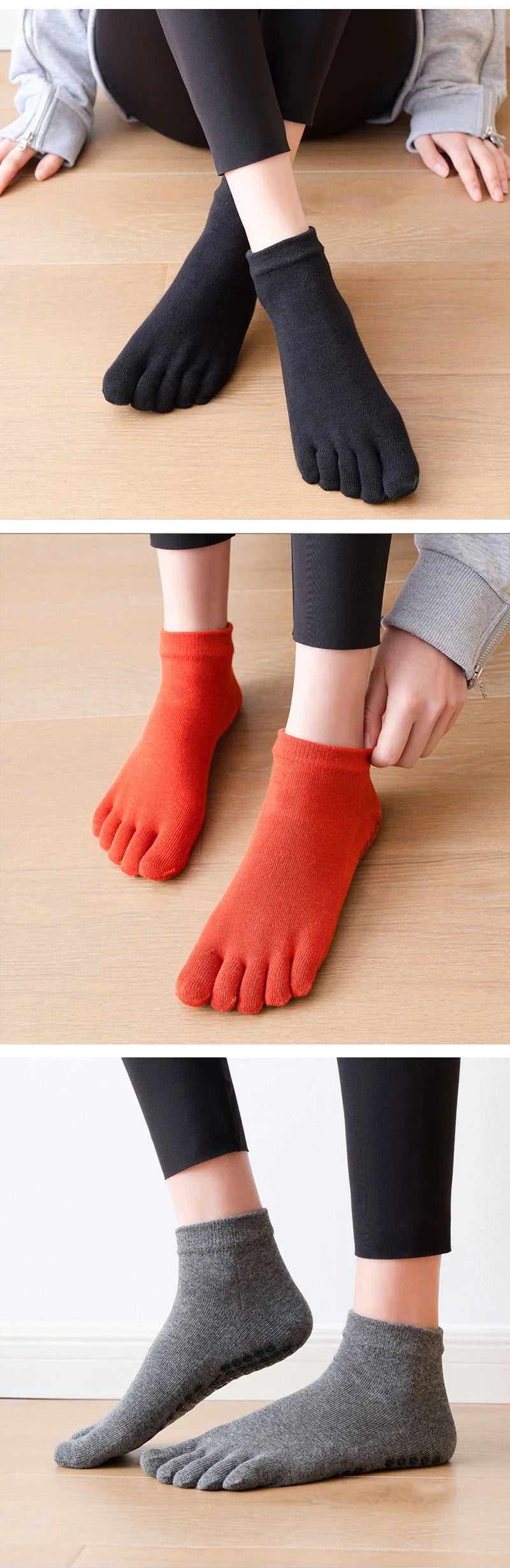 Five Toe Yoga Socks