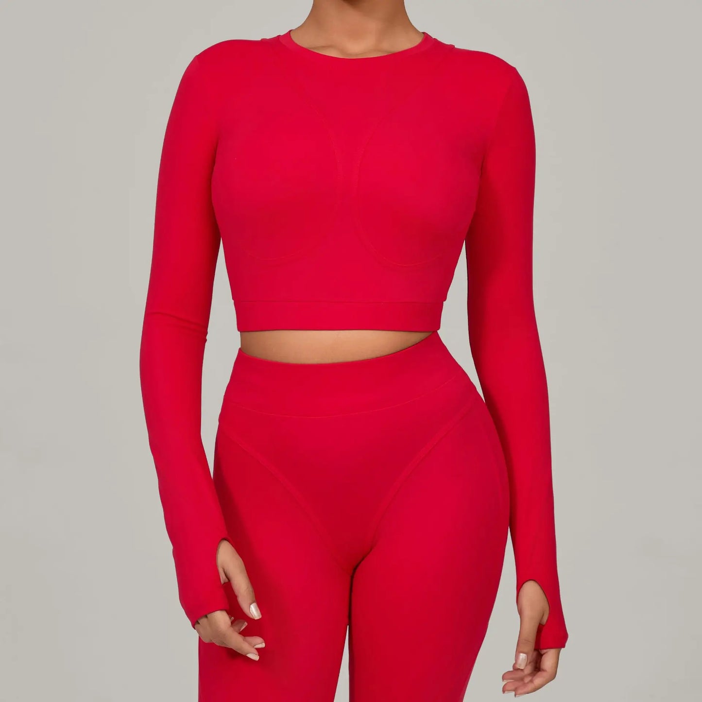 Women Long Sleeve Yoga Shirt
