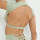 Women Backless Sports Top