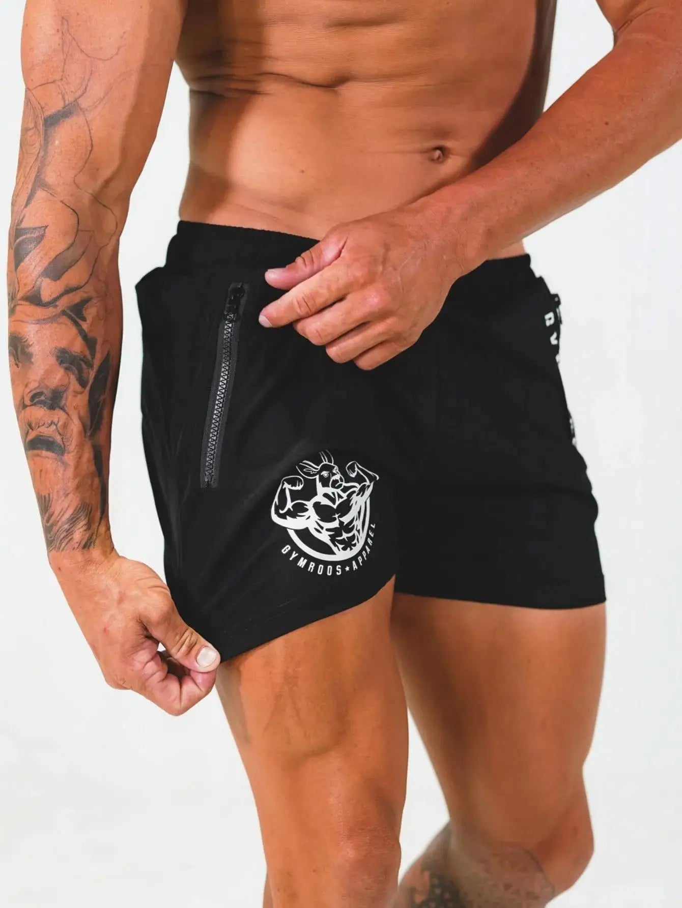 Men Gym Workout Shorts