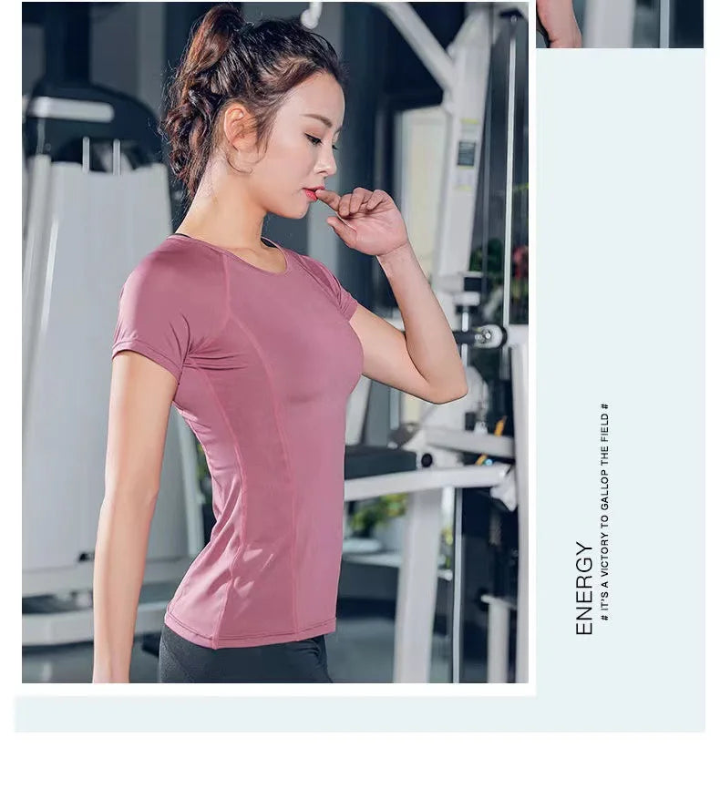 Women Long Sleeve Gym Top