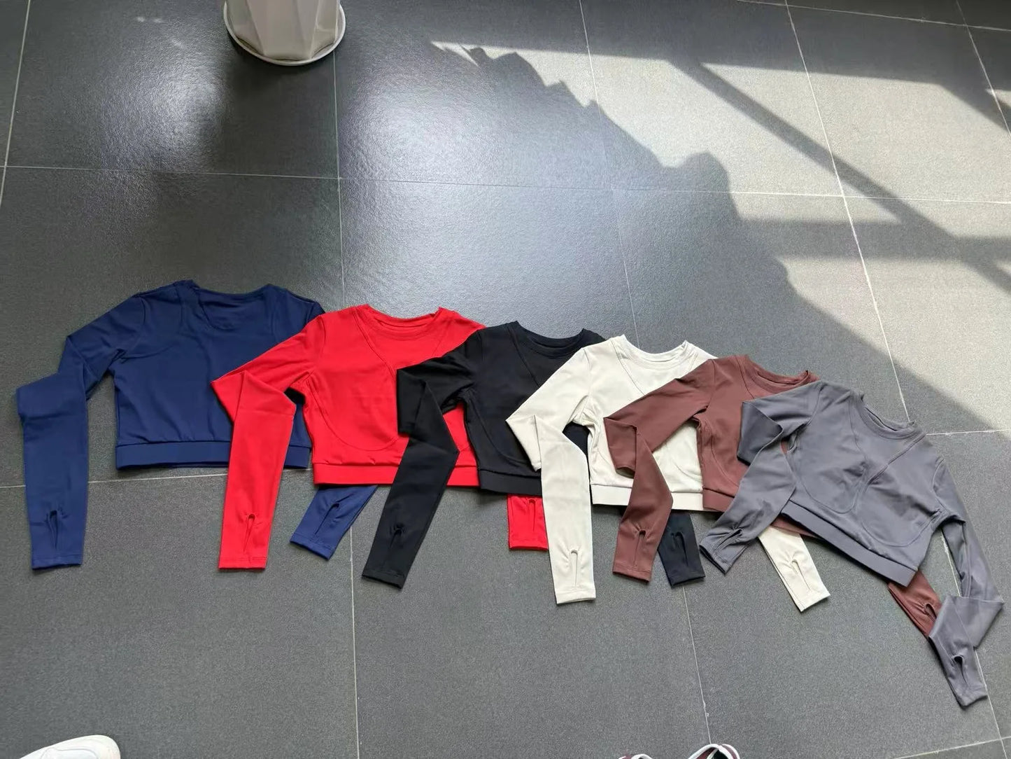 Women Long Sleeve Yoga Shirt