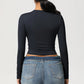 Women Long Sleeve Yoga Top