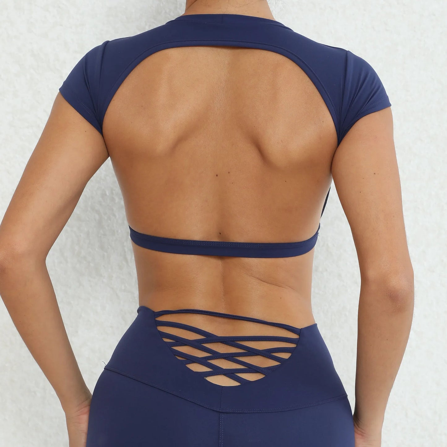 Women Backless Sports Top