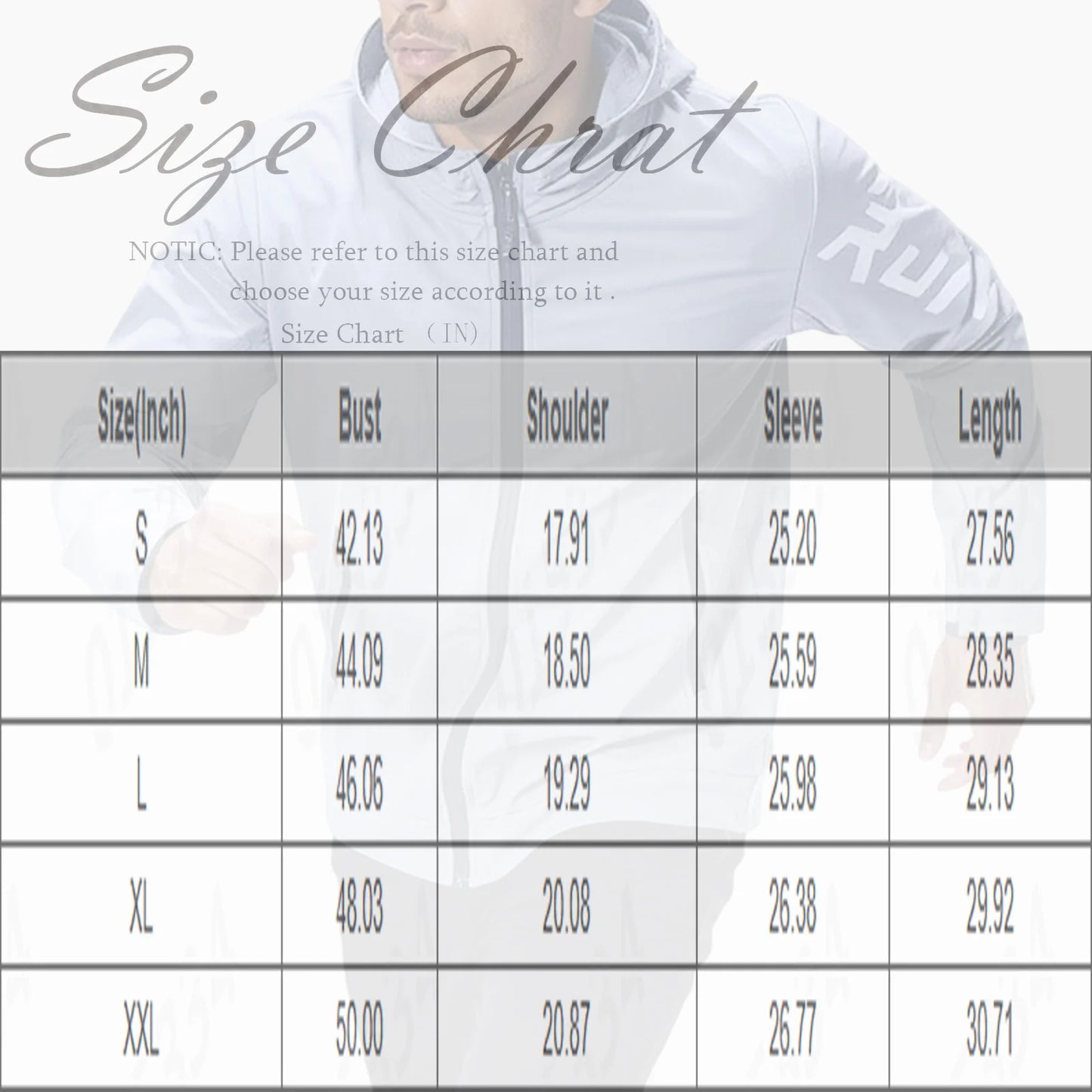 Men Lightweight Running Jacket