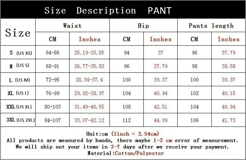 Men Printed Sport Pants