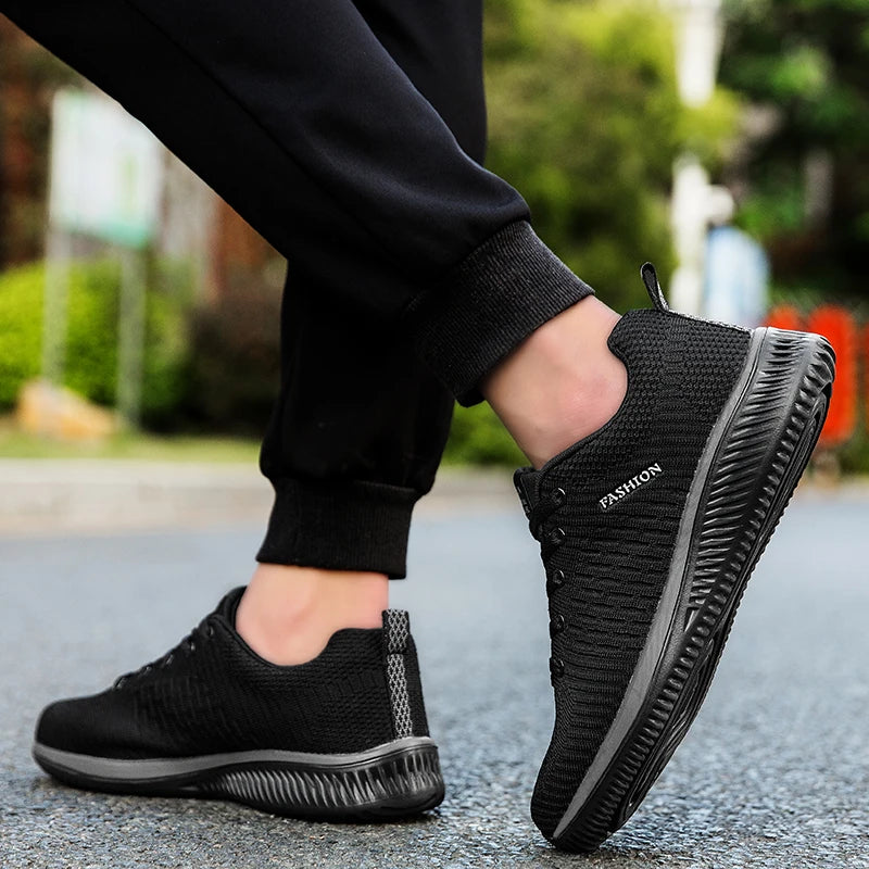 Men Knit Running Sneakers