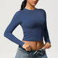 Women Long Sleeve Yoga Top