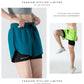 Women 2 In 1 Yoga Shorts