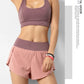 Women Double Layer Shorts