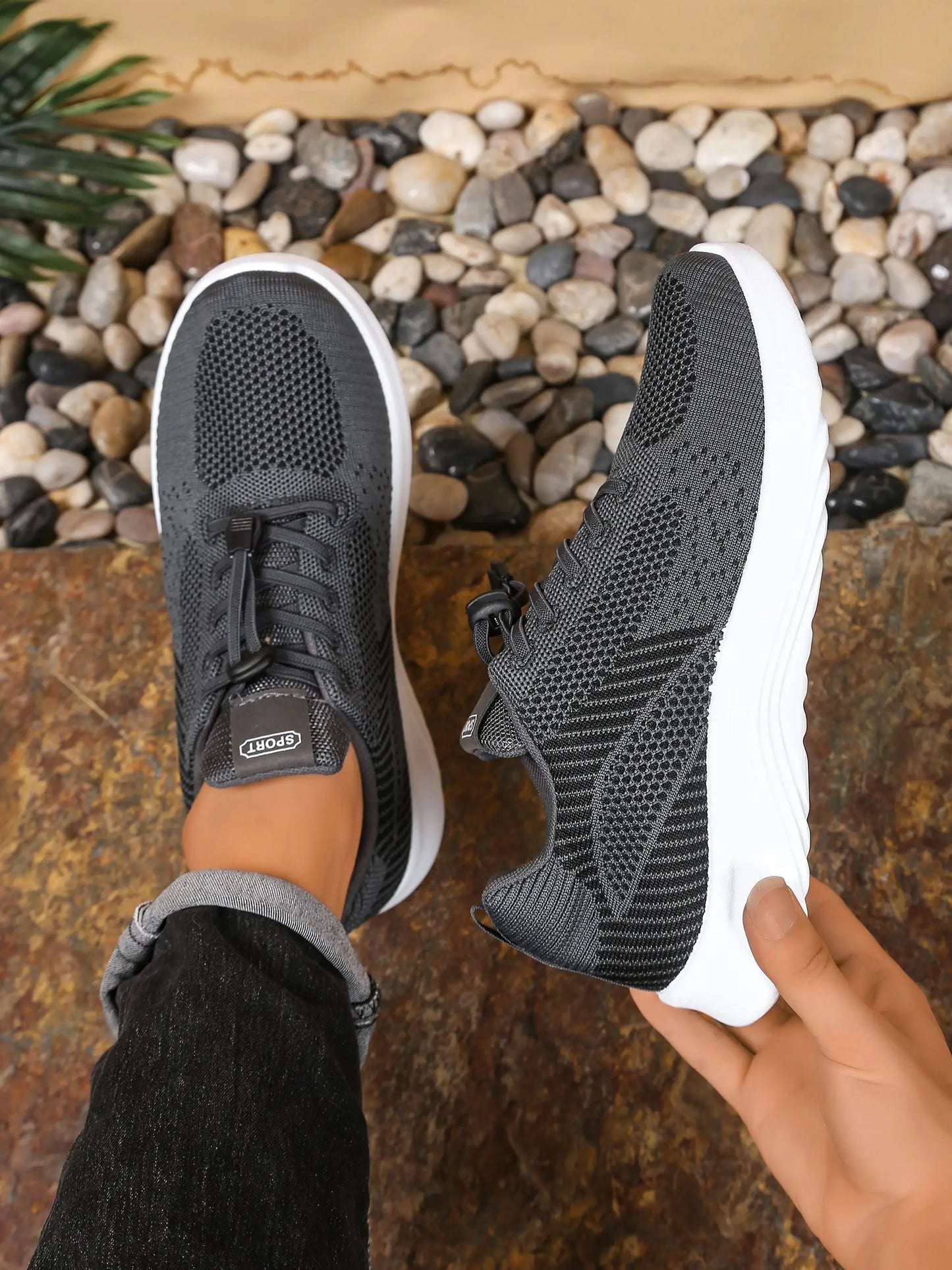 Men Casual Rubber Sneakers