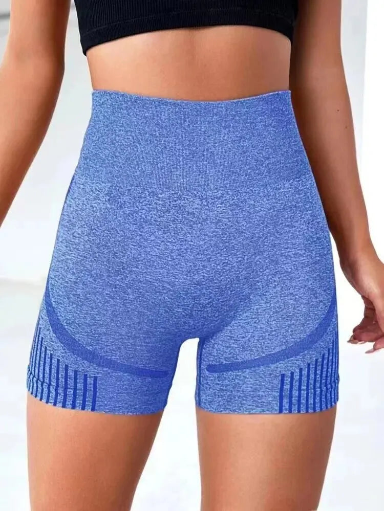 Women High Waist Yoga Shorts