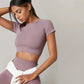 Women Seamless Yoga Top