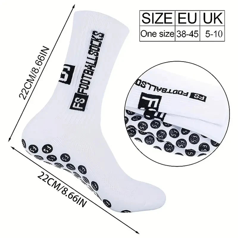 Breathable Grip Sports Socks