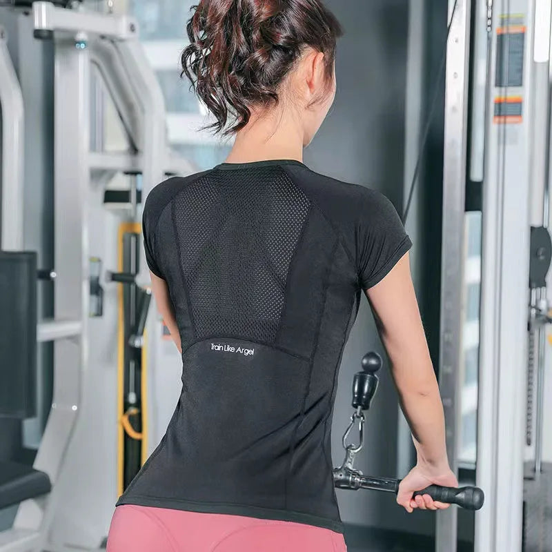 Women Long Sleeve Gym Top