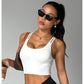 Women Cross Back Sports Bra