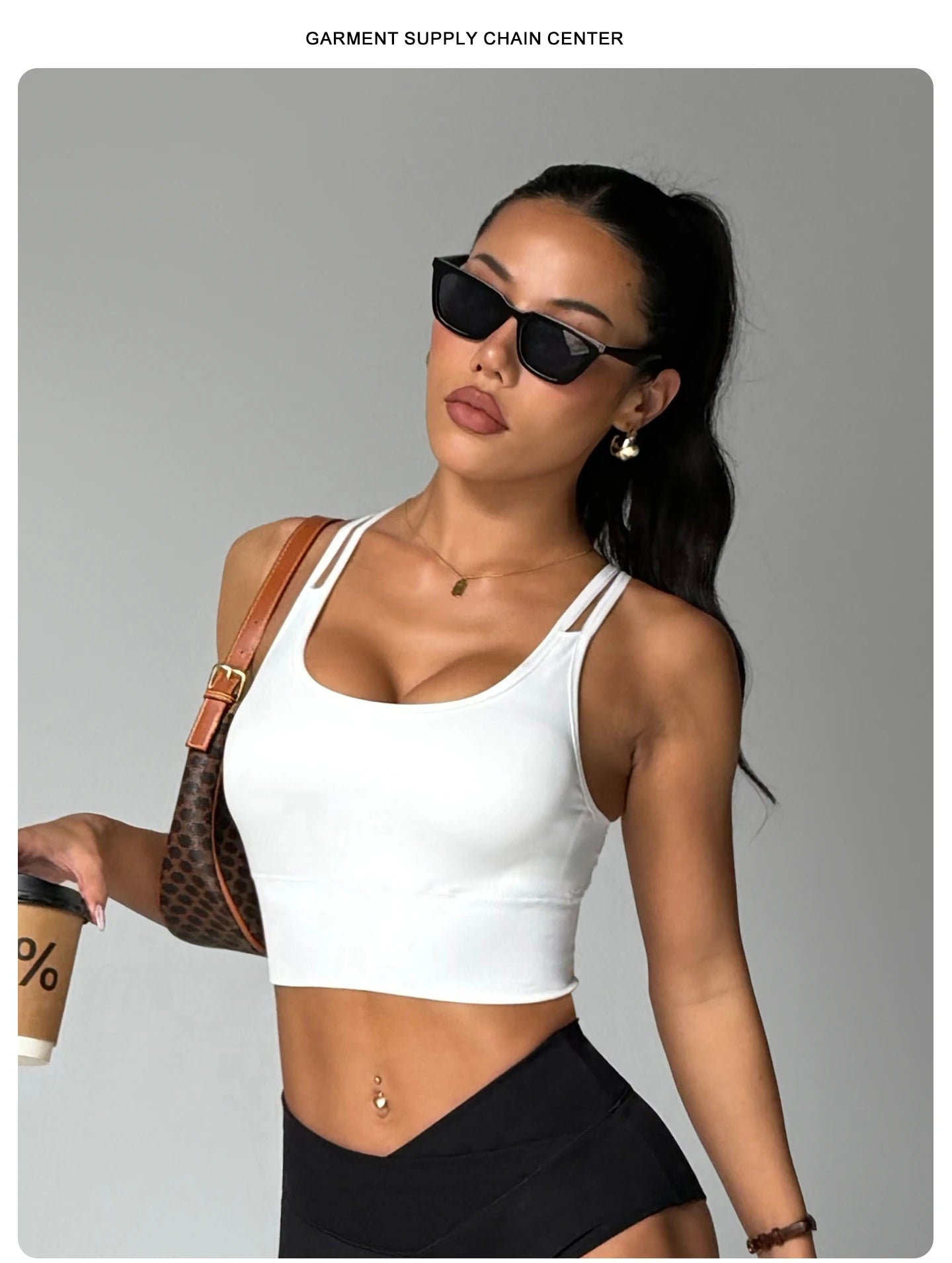 Women Cross Back Sports Bra