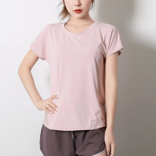 Women Short Sleeve Sports Tee