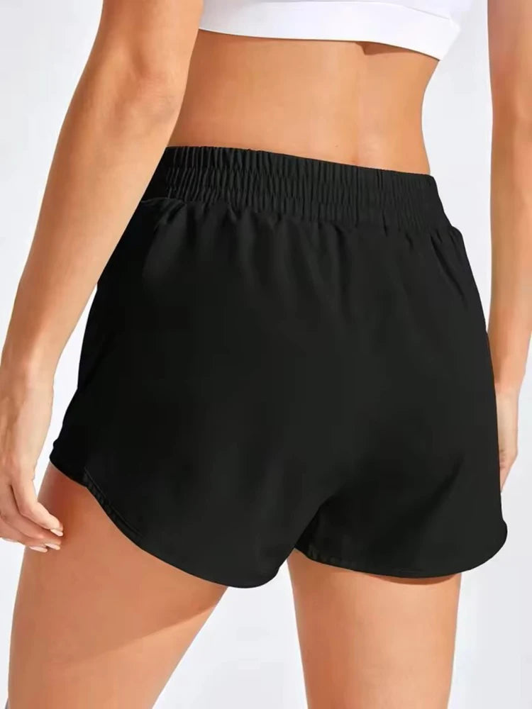 Women Fitness Yoga Shorts