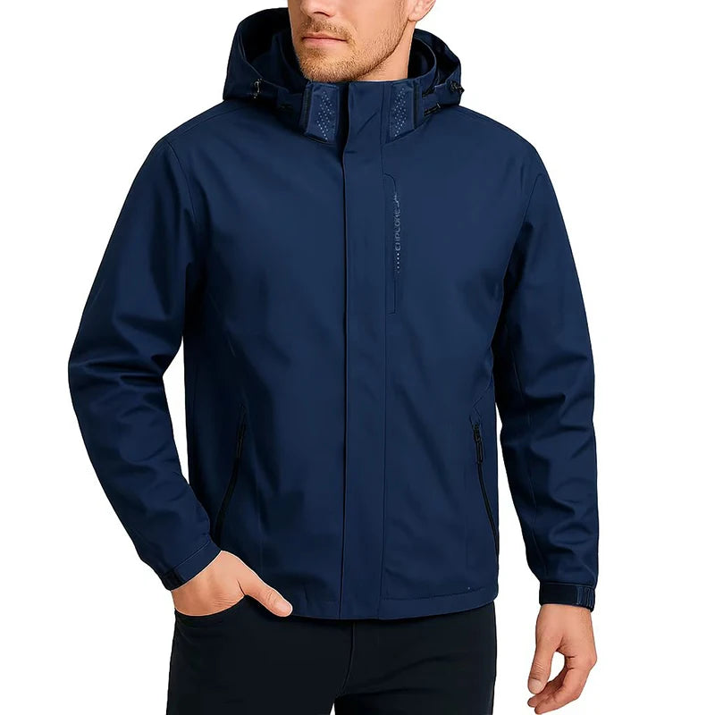 Men Outdoor Rain Jacket