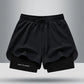 Women 2 In 1 Yoga Shorts