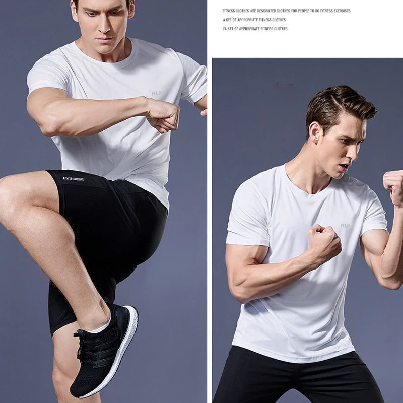 Men Sport Running T Shirt