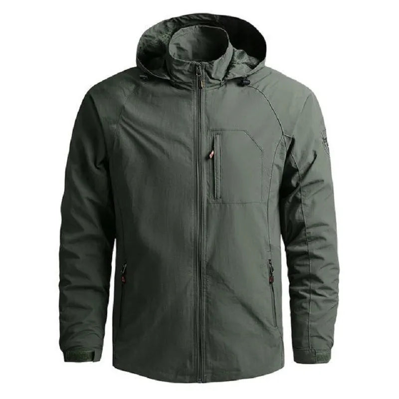 Men Waterproof Windbreaker Jacket