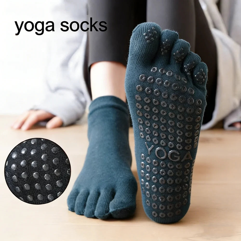 Five Toe Yoga Socks