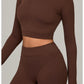 Women Long Sleeve Yoga Shirt