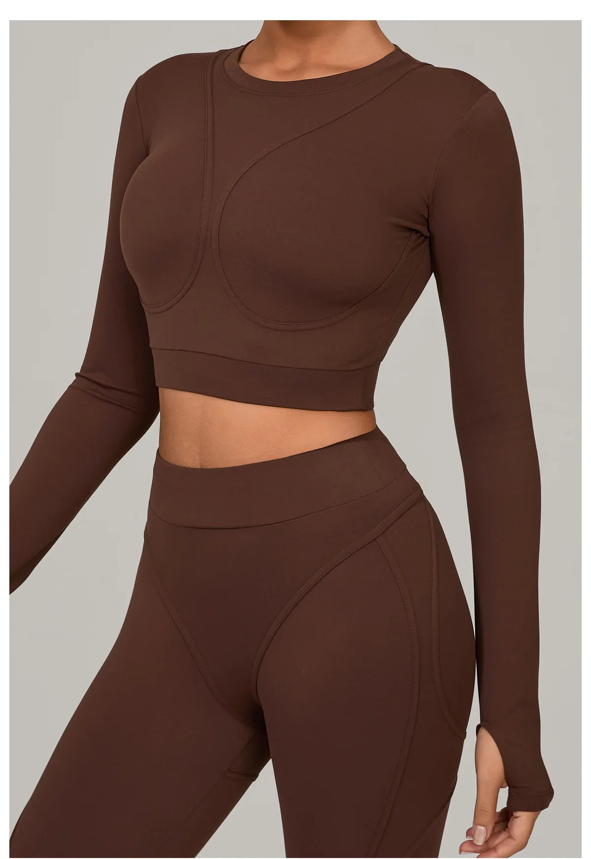 Women Long Sleeve Yoga Shirt
