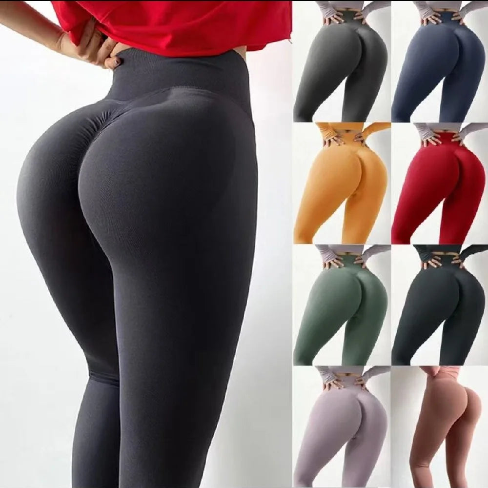 Women High Waist Seamless Leggings
