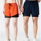 Women 2 In 1 Yoga Shorts